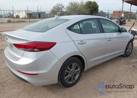 2018 Hyundai Elantra Sel z USA, uszkodzony, nr VIN 5NPD84LF7JH244735